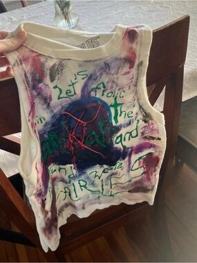 Painted fairies frolic top